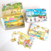 Tin Puzzle  60 pieces -pack of Any 1 Box